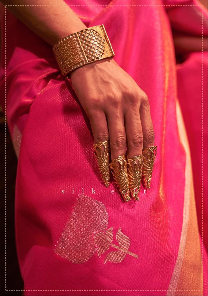 Rajtex Kushita Silk Heavy Wedding Wear Fancy Latest Saree Collection